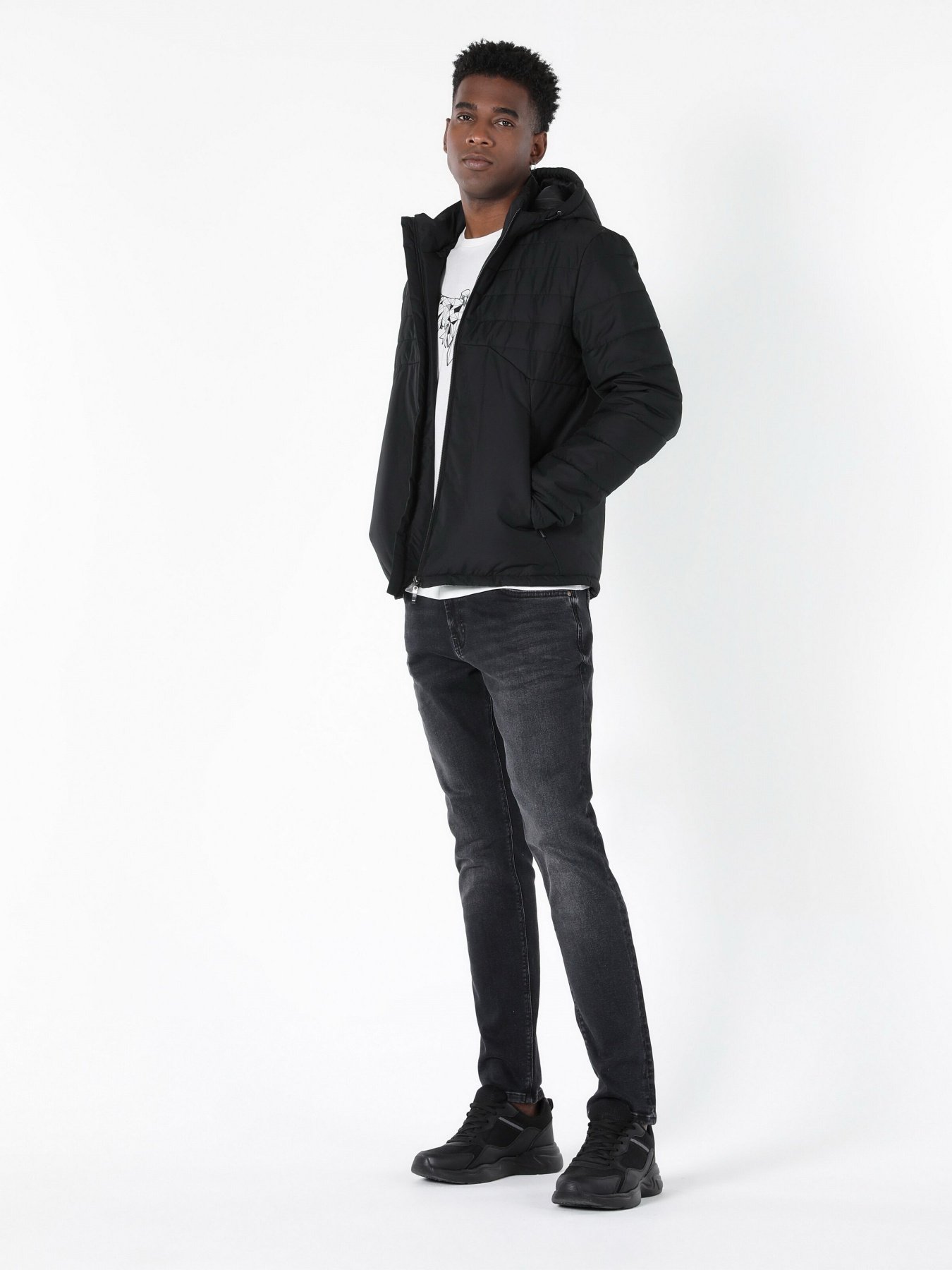 Демісезонна куртка Colin’s модель CL1057406BLK Фото