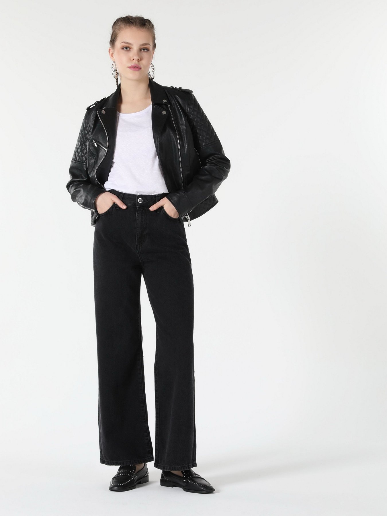 Широкі джинси Colin’s модель CL1057978DN00467 Фото