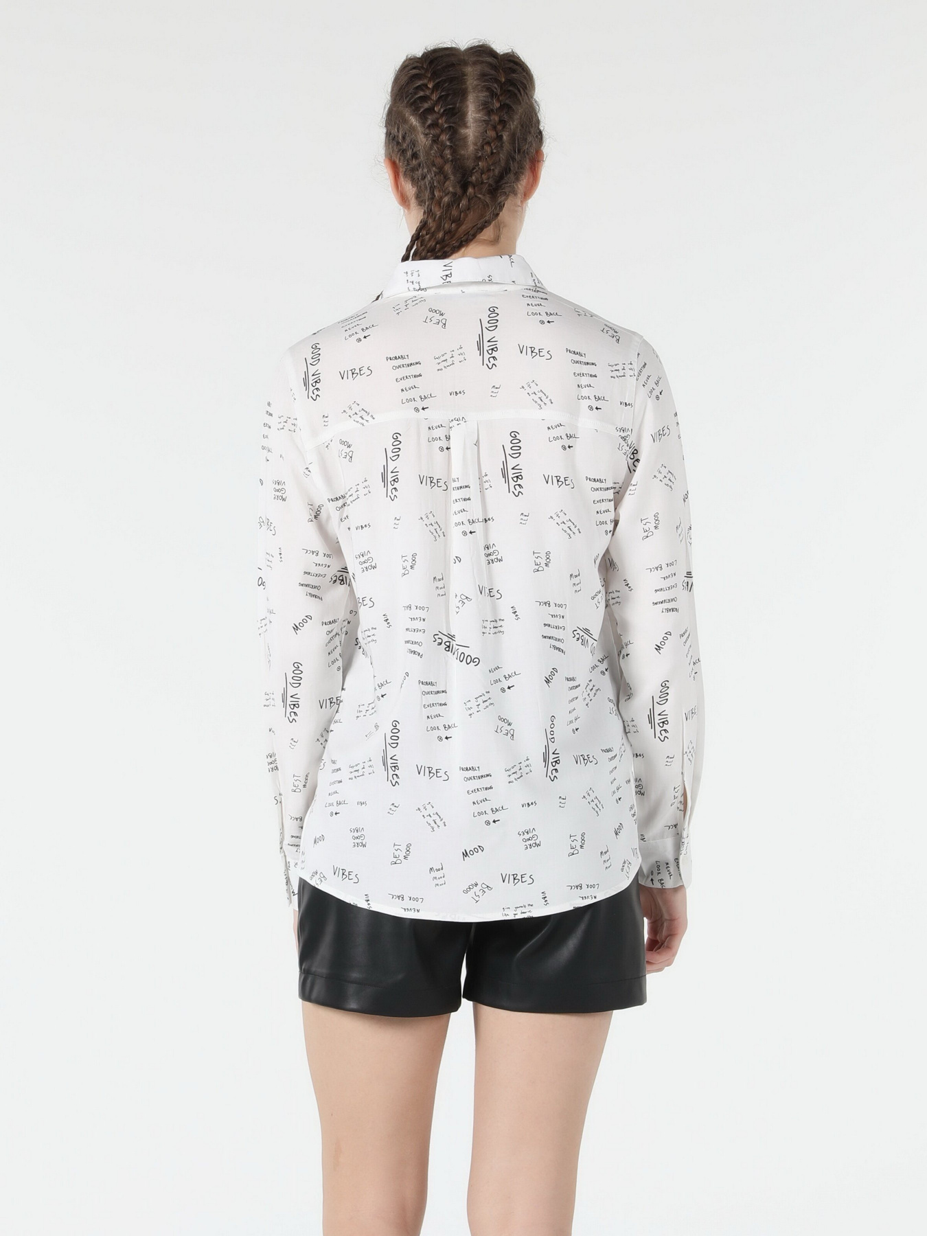 Рубашка повседневная Colin’s модель CL1058105WHT Фото