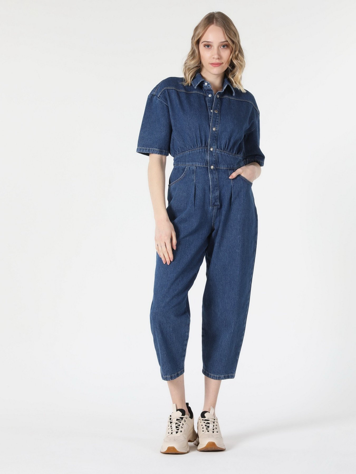 Джинсовий комбінезон Colin’s модель CL1058320DN41890 Фото