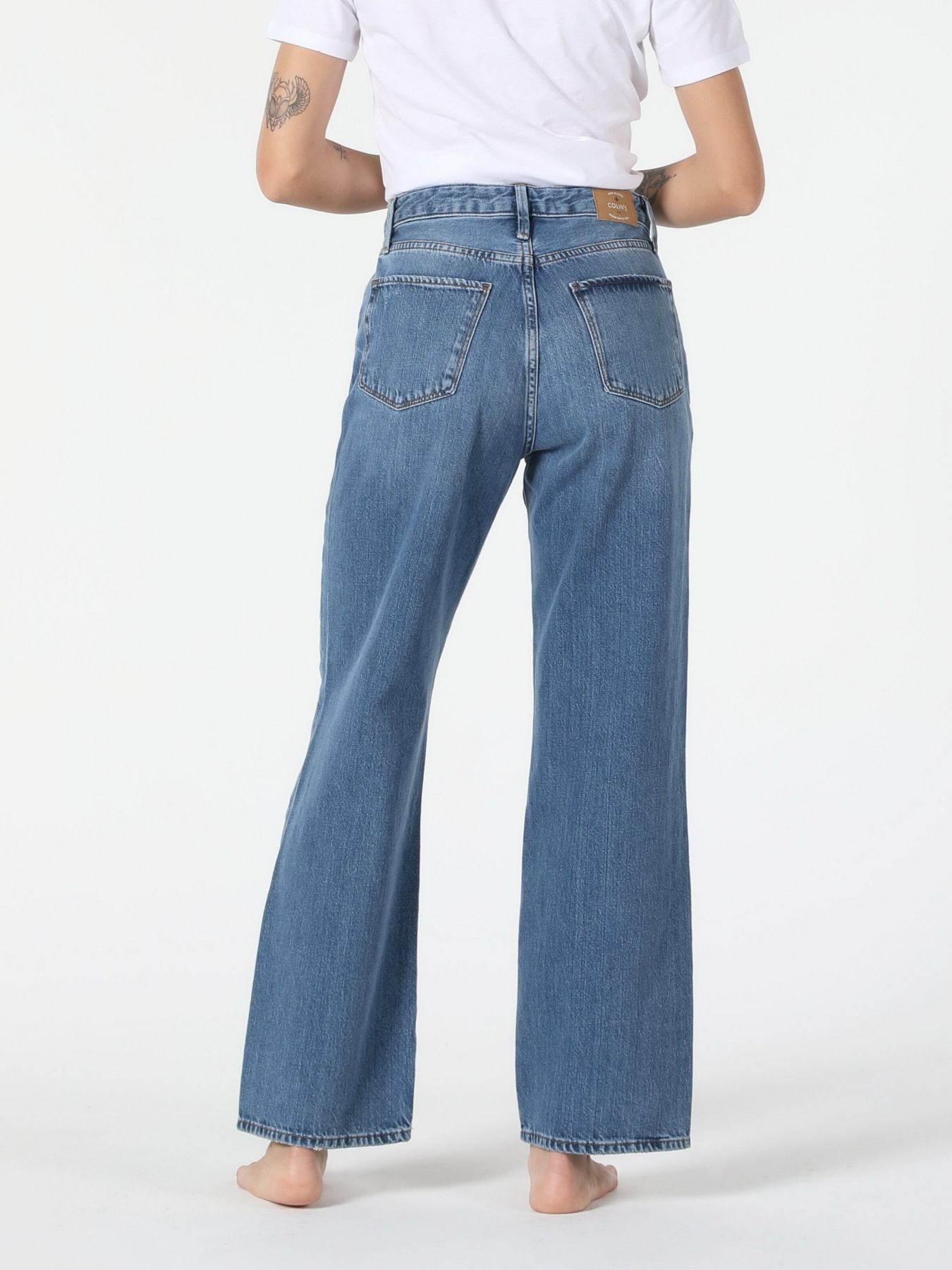 Широкие джинсы Colin’s 970 Berry модель CL1058544DN08093 Фото