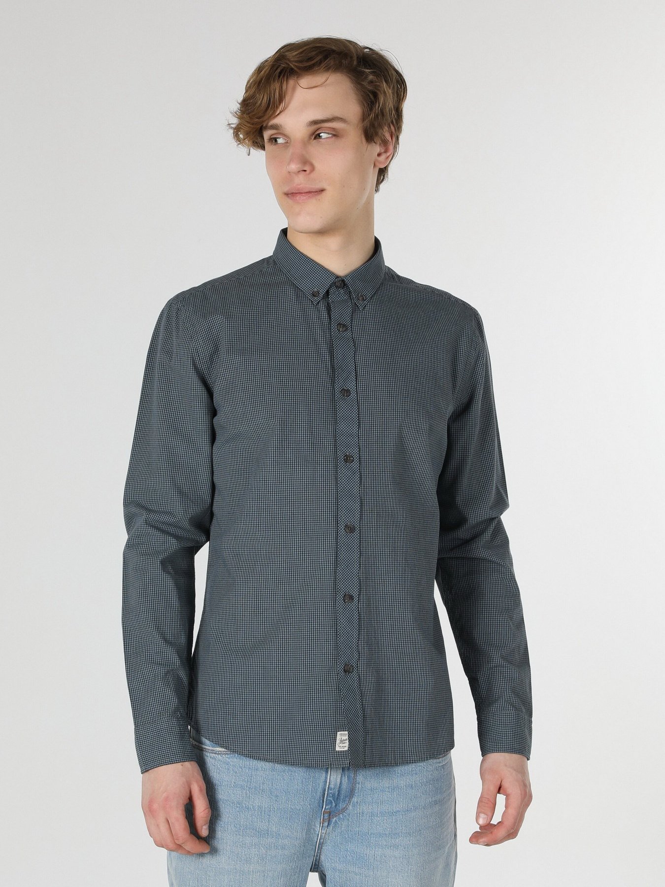Рубашка повседневная Colin’s модель CL1058566PGR Фото