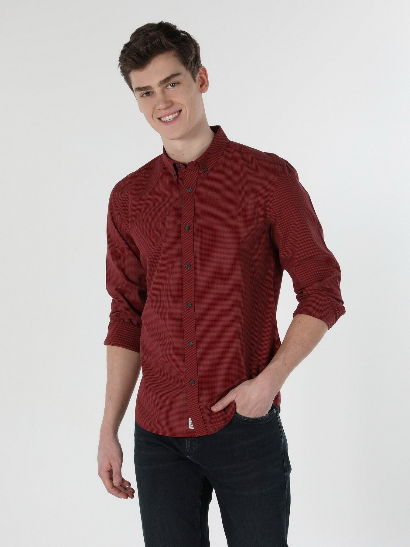 Сорочка Colin’s модель CL1058566RED Фото