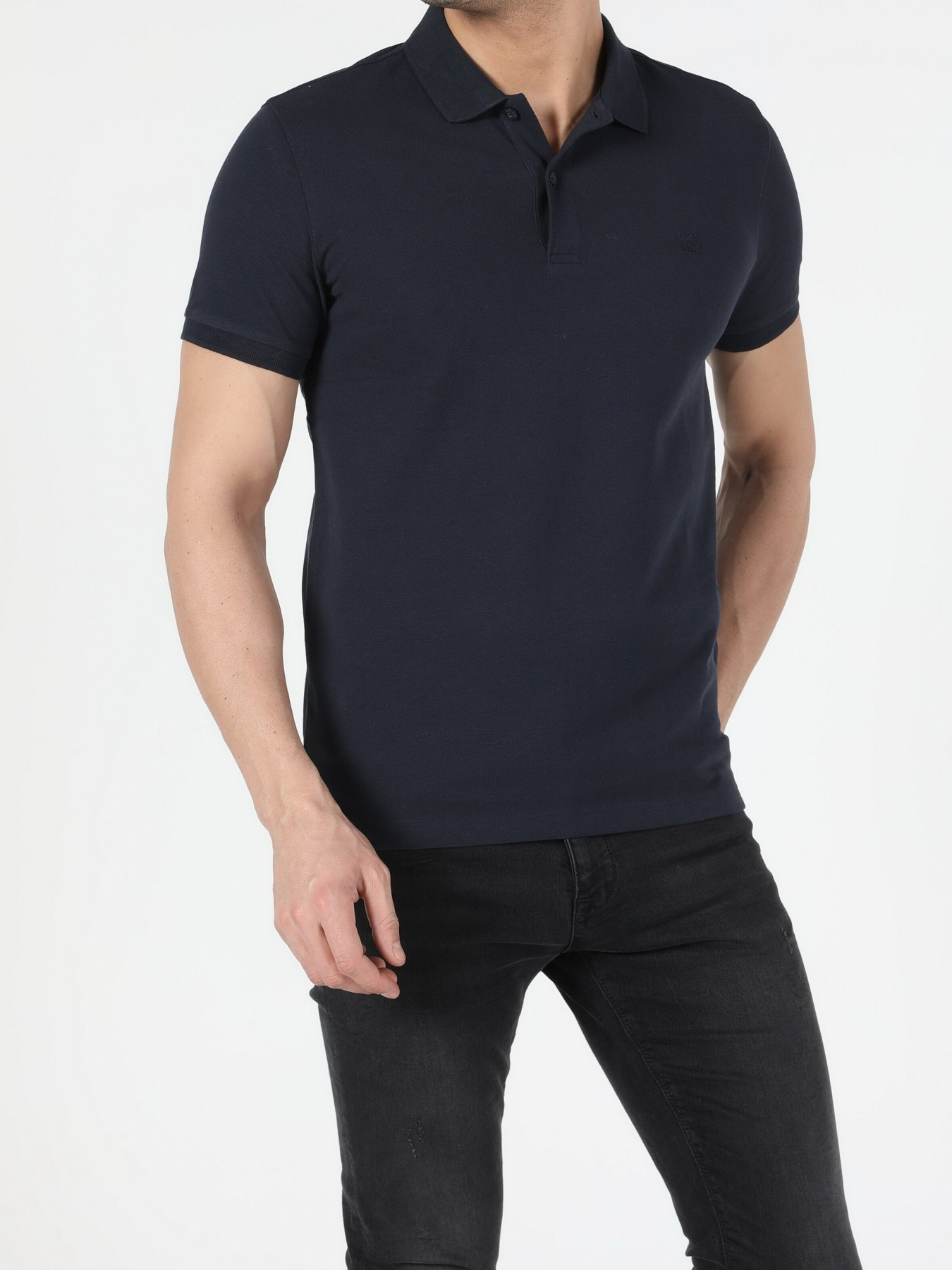 Поло Colin’s модель CLTKTTSHM0766200NAV Фото