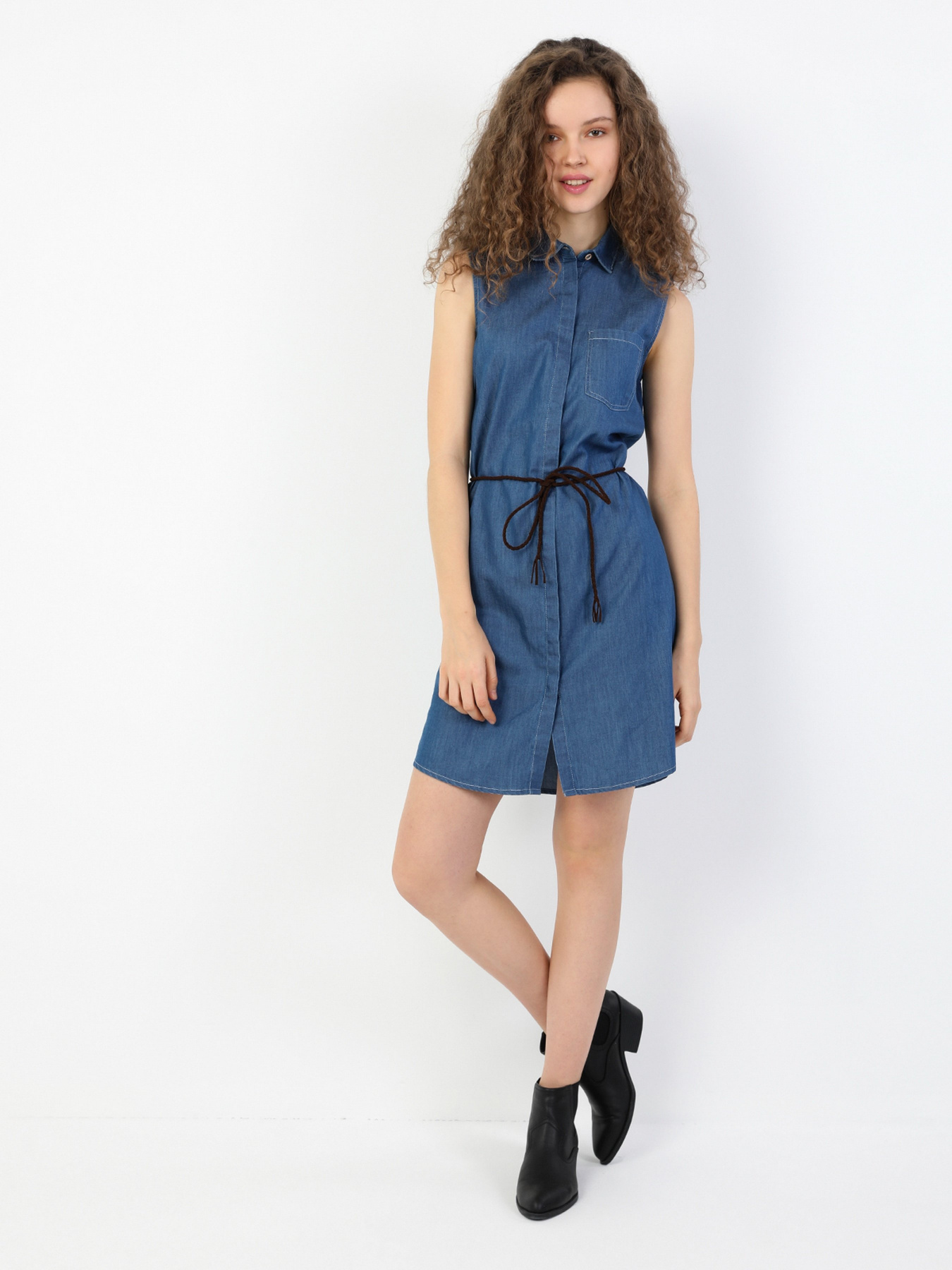 Платье мини Colin’s модель CL1042938DN40180 Фото