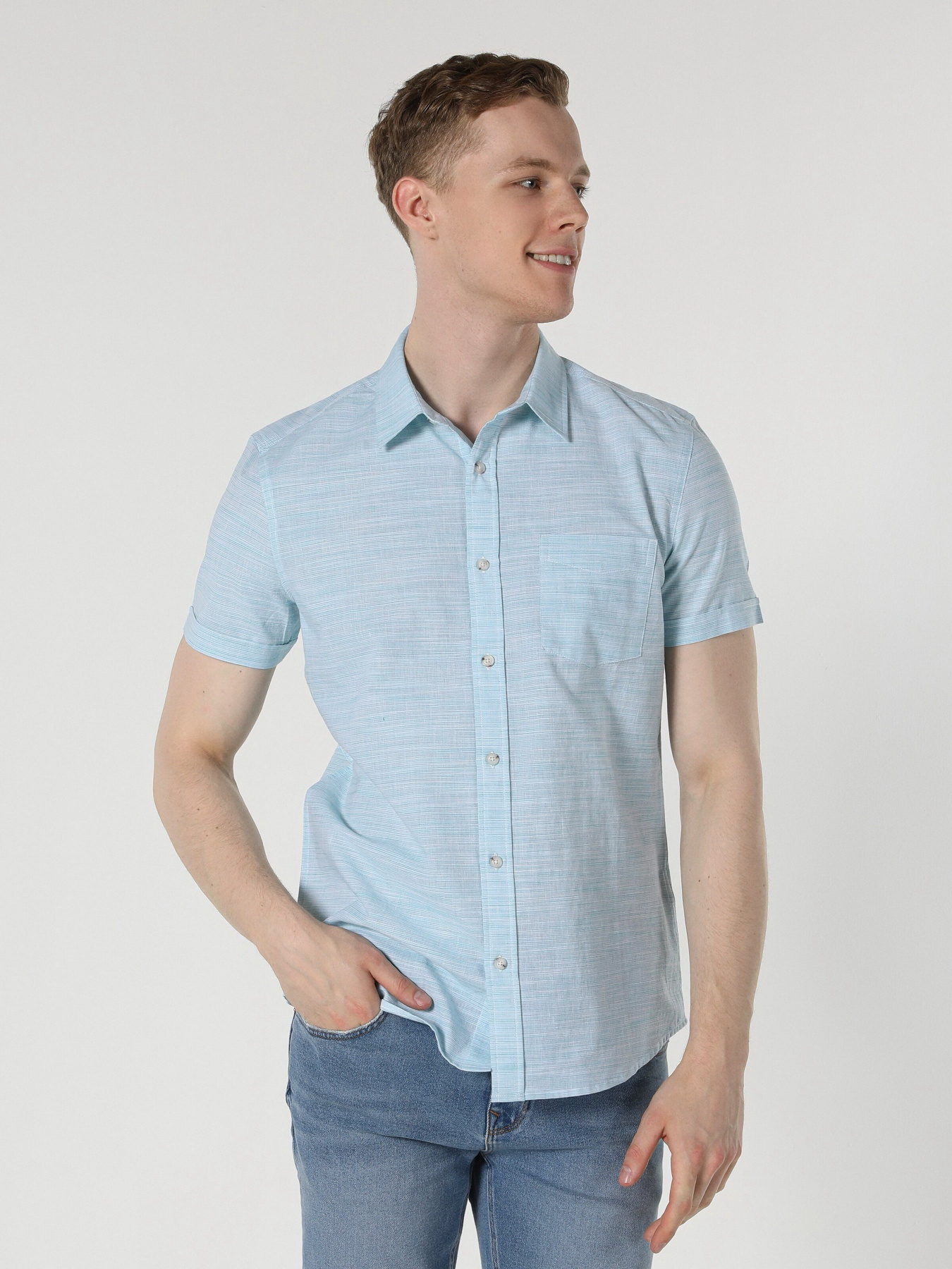 Рубашка повседневная Colin’s модель CL1053964MGR Фото