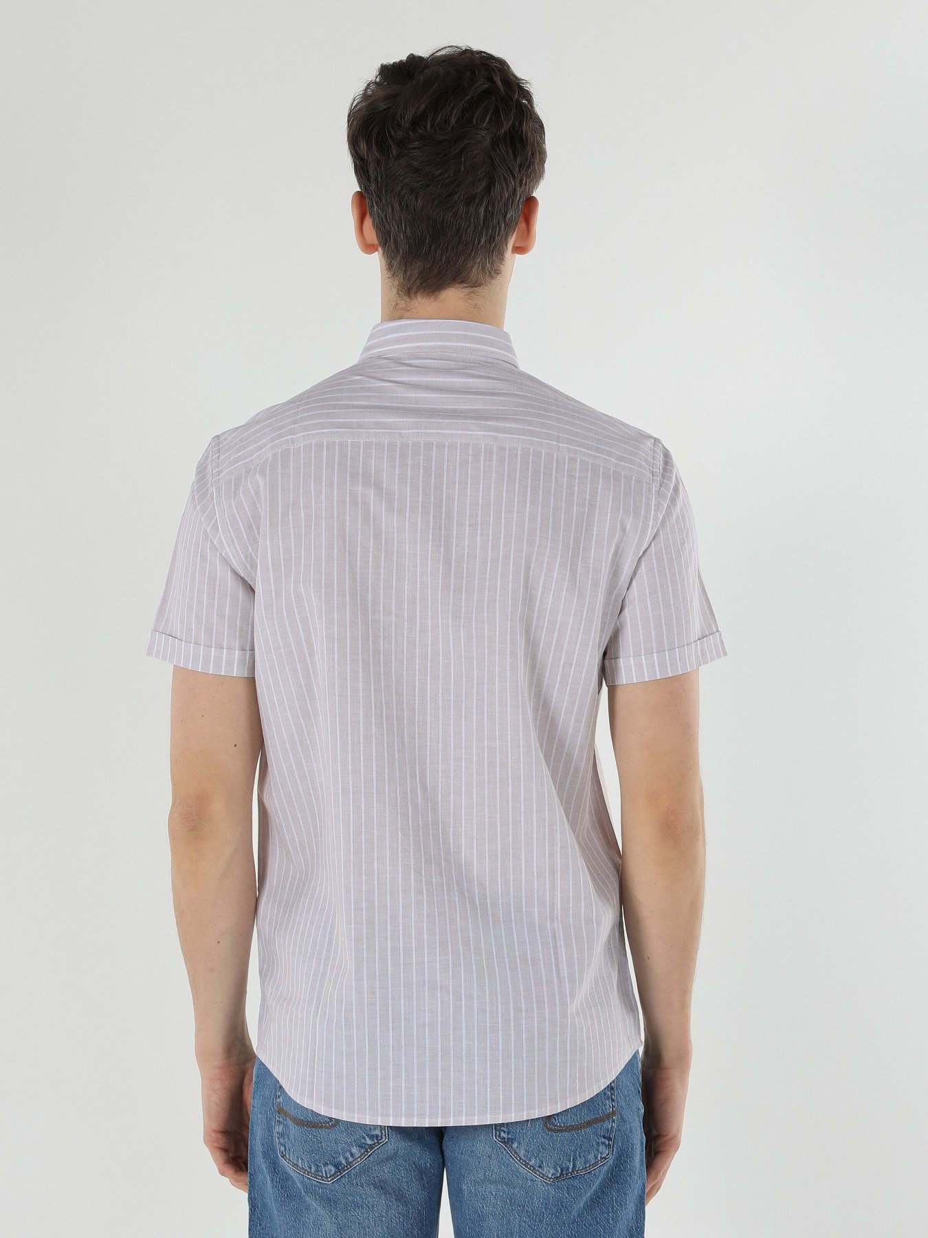 Рубашка повседневная Colin’s модель CL1054711BEI Фото