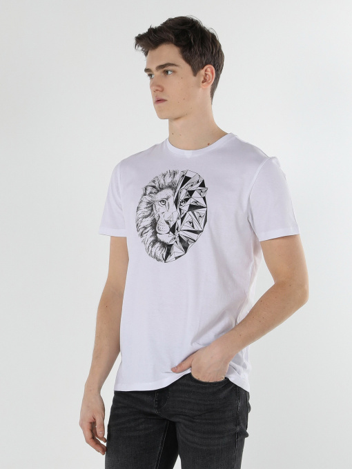 Футболка Colin’s модель CL1054886WHT Фото