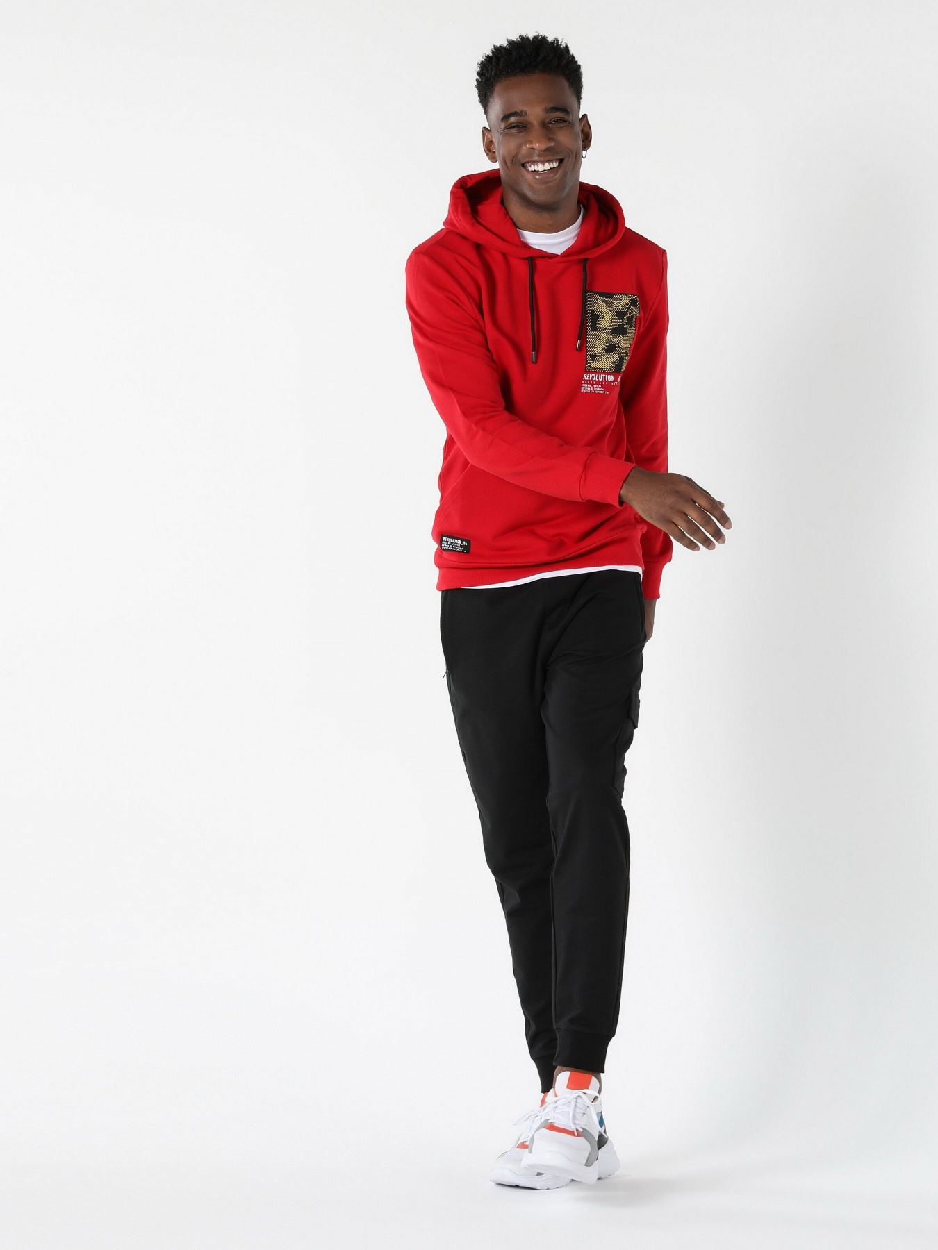 Худи Colin’s модель CL1056674RED Фото