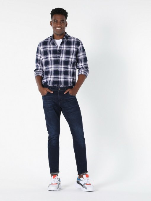Рубашка повседневная Colin’s модель CL1056691NAV Фото