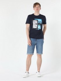 Футболка Colin’s модель CL1056695NAV Фото