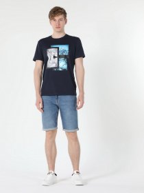 Футболка Colin’s модель CL1056695NAV Фото