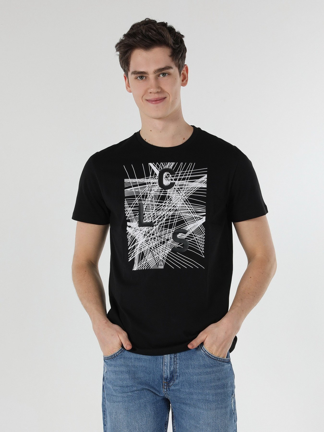 Футболка Colin’s модель CL1056723BLK Фото