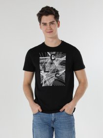 Футболка Colin’s модель CL1056723BLK Фото