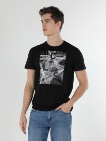 Футболка Colin’s модель CL1056723BLK Фото