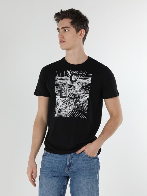 Футболка Colin’s модель CL1056723BLK Фото