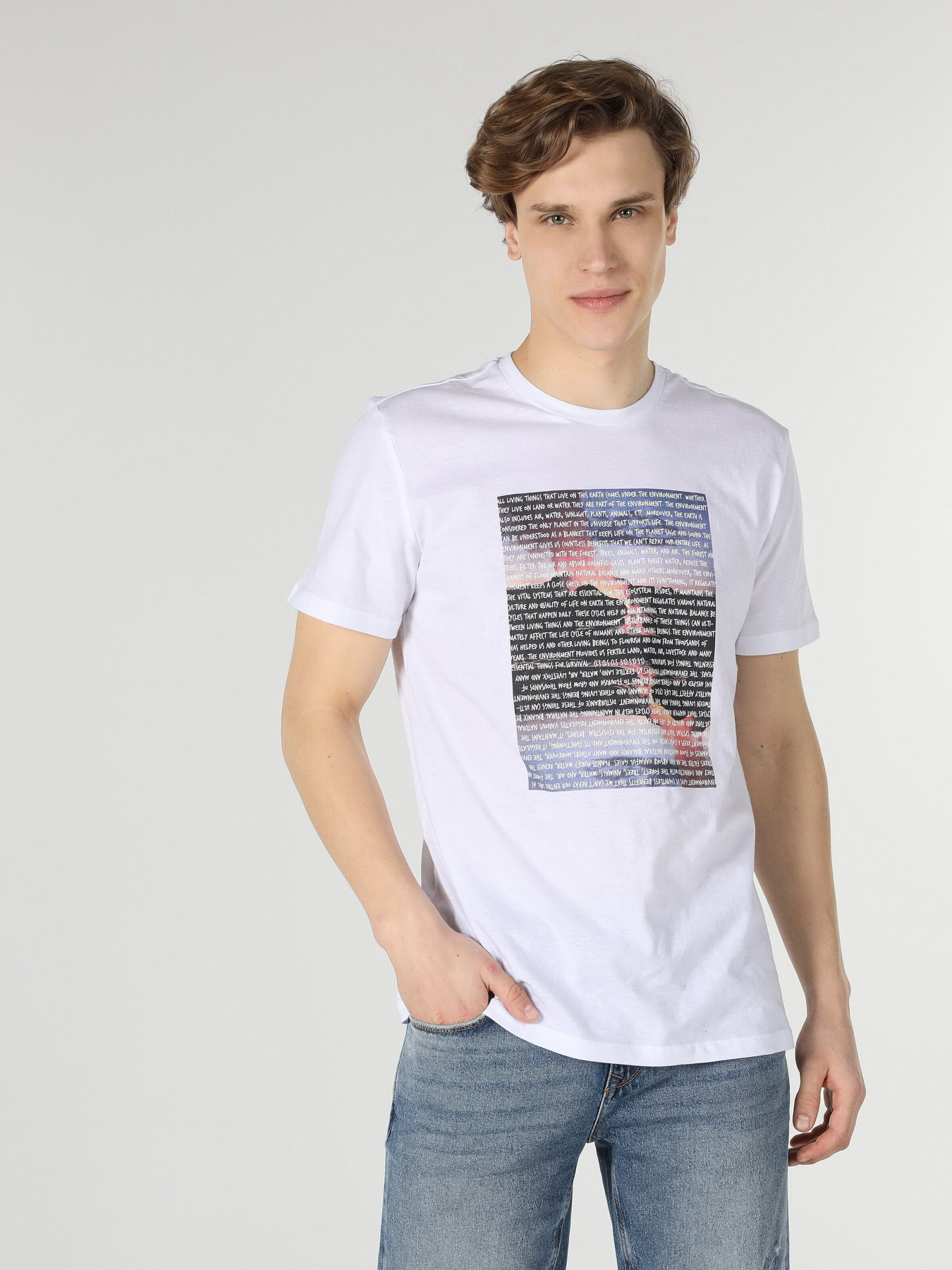 Футболка Colin’s модель CL1056755OFW Фото