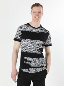 Футболка Colin’s модель CL1057015BLK Фото