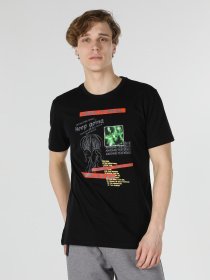 Футболка Colin’s модель CL1057121BLK Фото