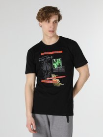 Футболка Colin’s модель CL1057121BLK Фото