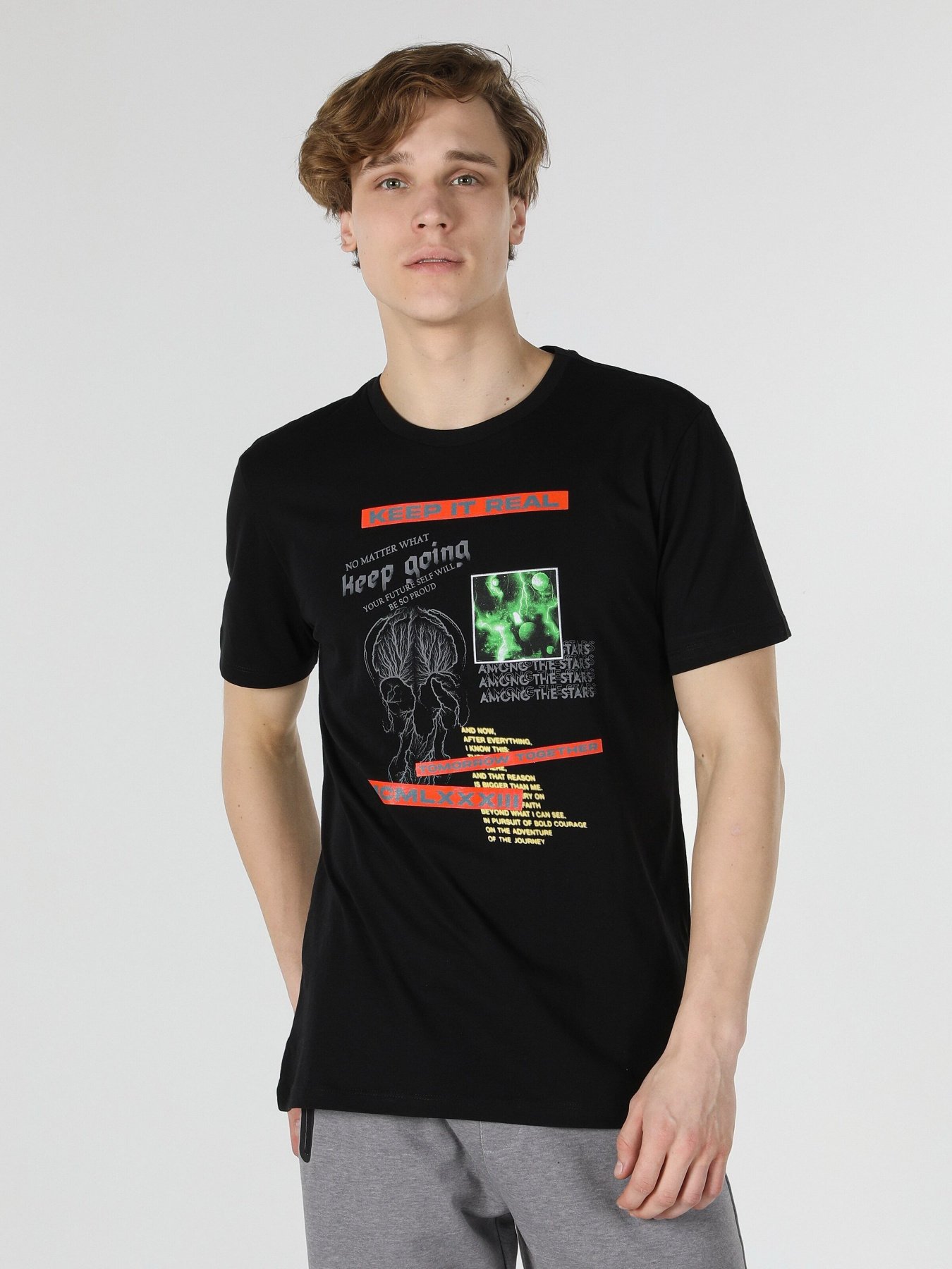 Футболка Colin’s модель CL1057121BLK Фото