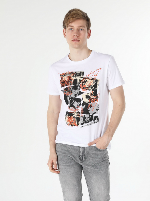 Футболка Colin’s модель CL1057124WHT Фото