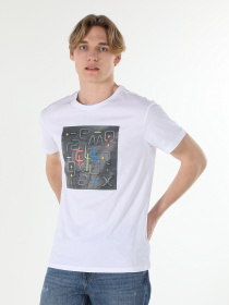 Футболка Colin’s модель CL1057136WHT Фото