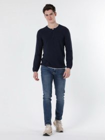 Лонгслів Colin’s модель CL1057258NAV Фото