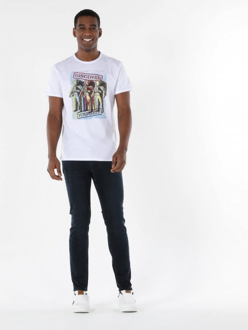 Футболка Colin’s модель CL1057480WHT Фото