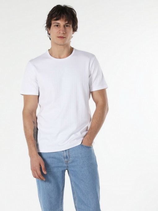 Футболка Colin’s модель CL1057482WHT Фото