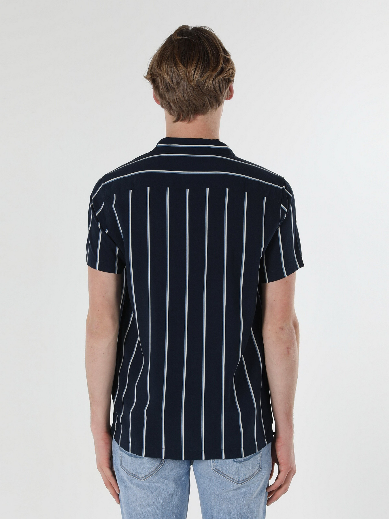 Рубашка повседневная Colin’s модель CL1057496NAV Фото