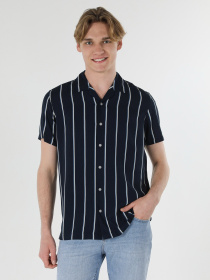 Рубашка повседневная Colin’s модель CL1057496NAV Фото