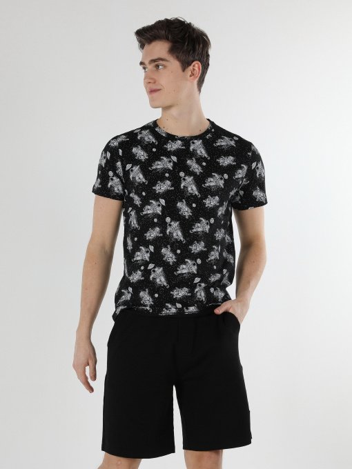 Футболка Colin’s модель CL1057519BLK Фото