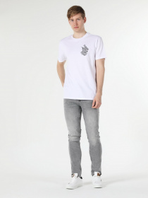 Футболка Colin’s модель CL1057553WHT Фото