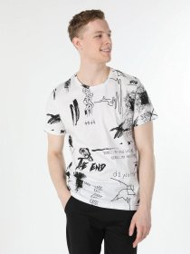 Футболка Colin’s модель CL1057558WHT Фото