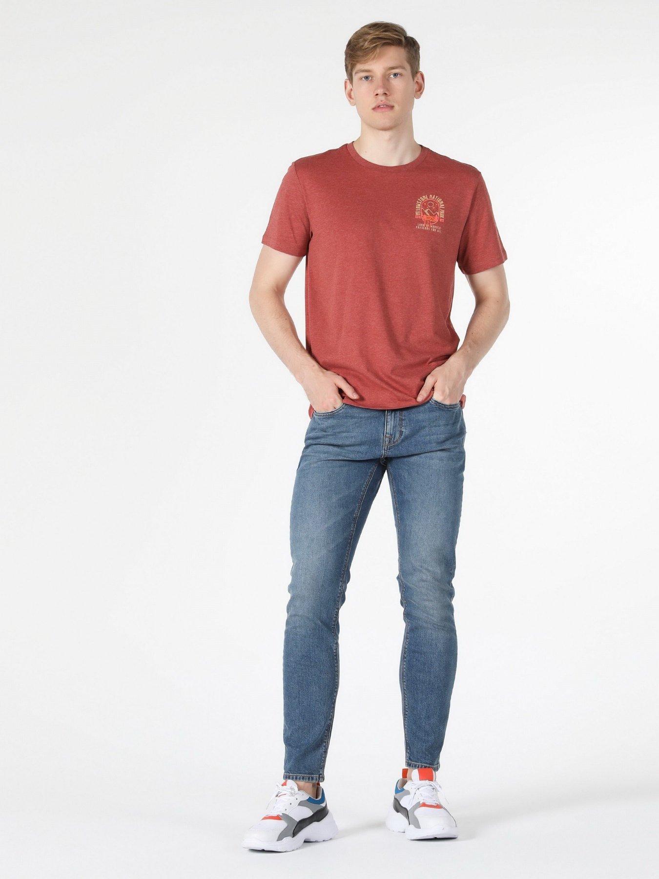 Футболка Colin’s модель CL1057625CMO Фото