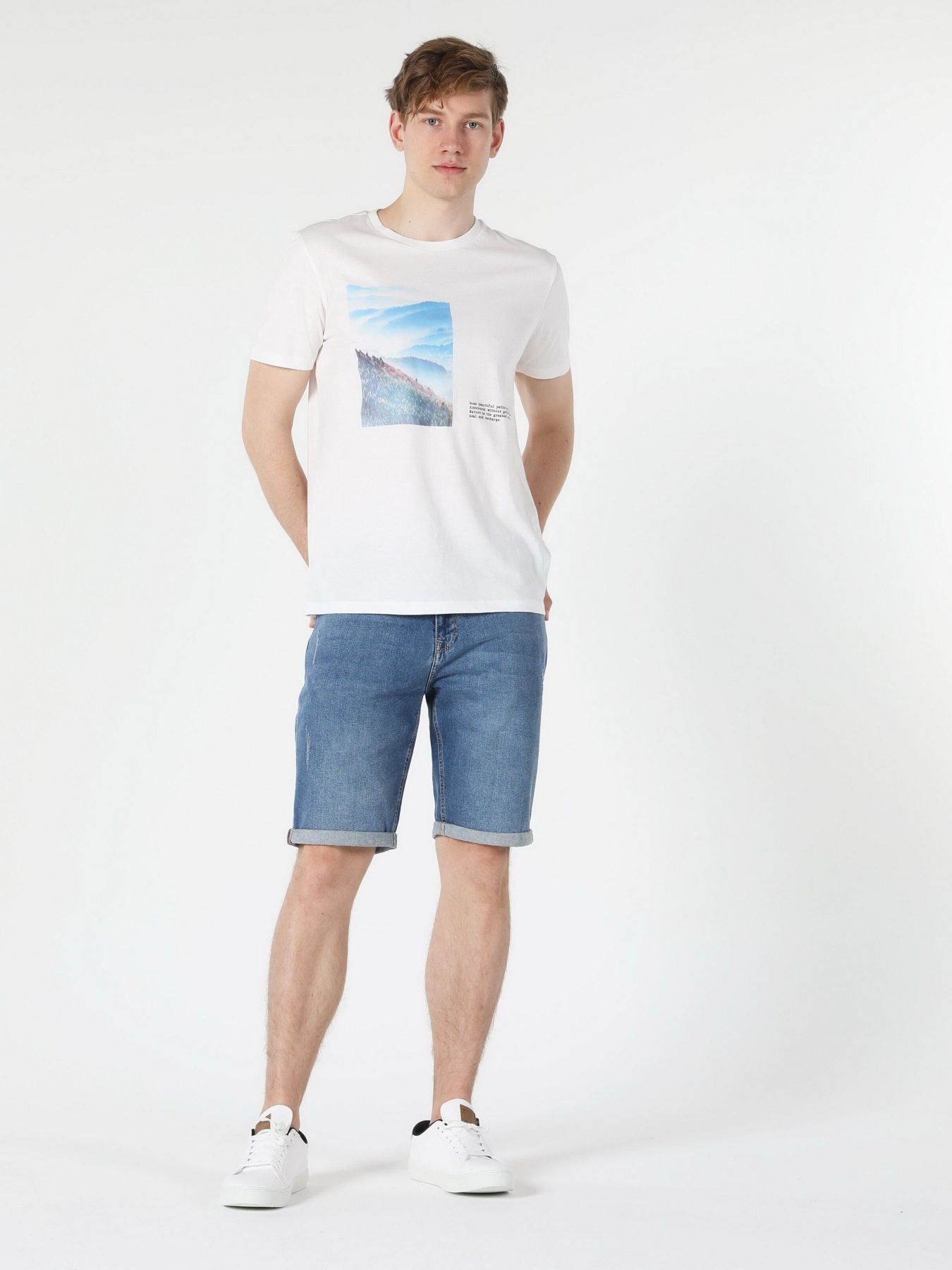 Футболка Colin’s модель CL1057626WHT Фото