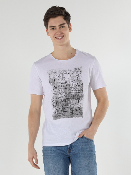 Футболка Colin’s модель CL1057696WHT Фото