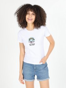 Футболка Colin’s модель CL1057805WHT Фото