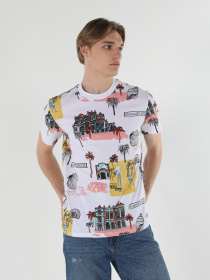 Футболка Colin’s модель CL1057827WHT Фото