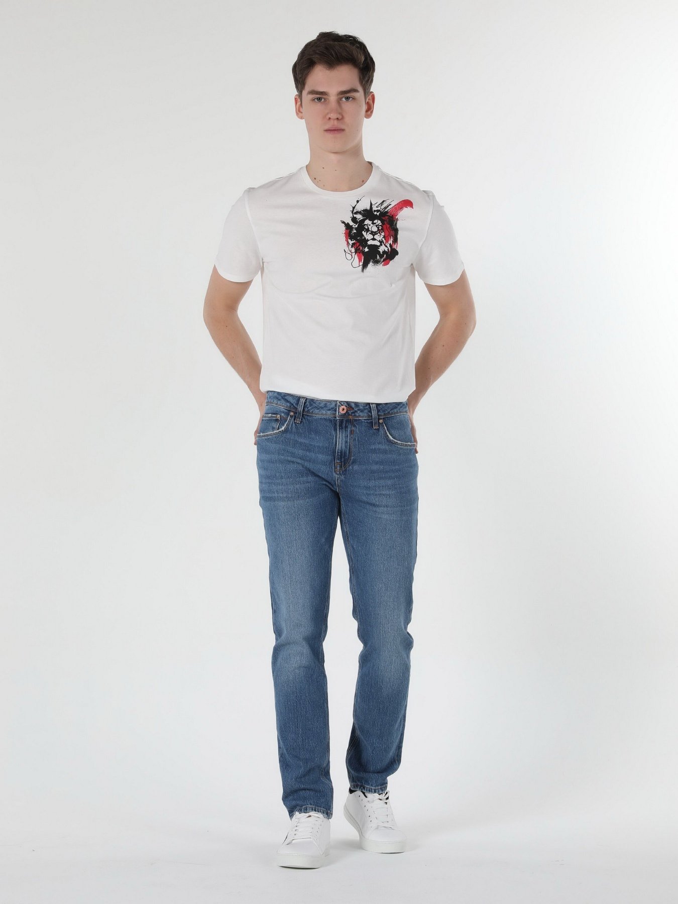 Прямые джинсы Colin’s 044 Karl модель CL1057860DN41842 Фото