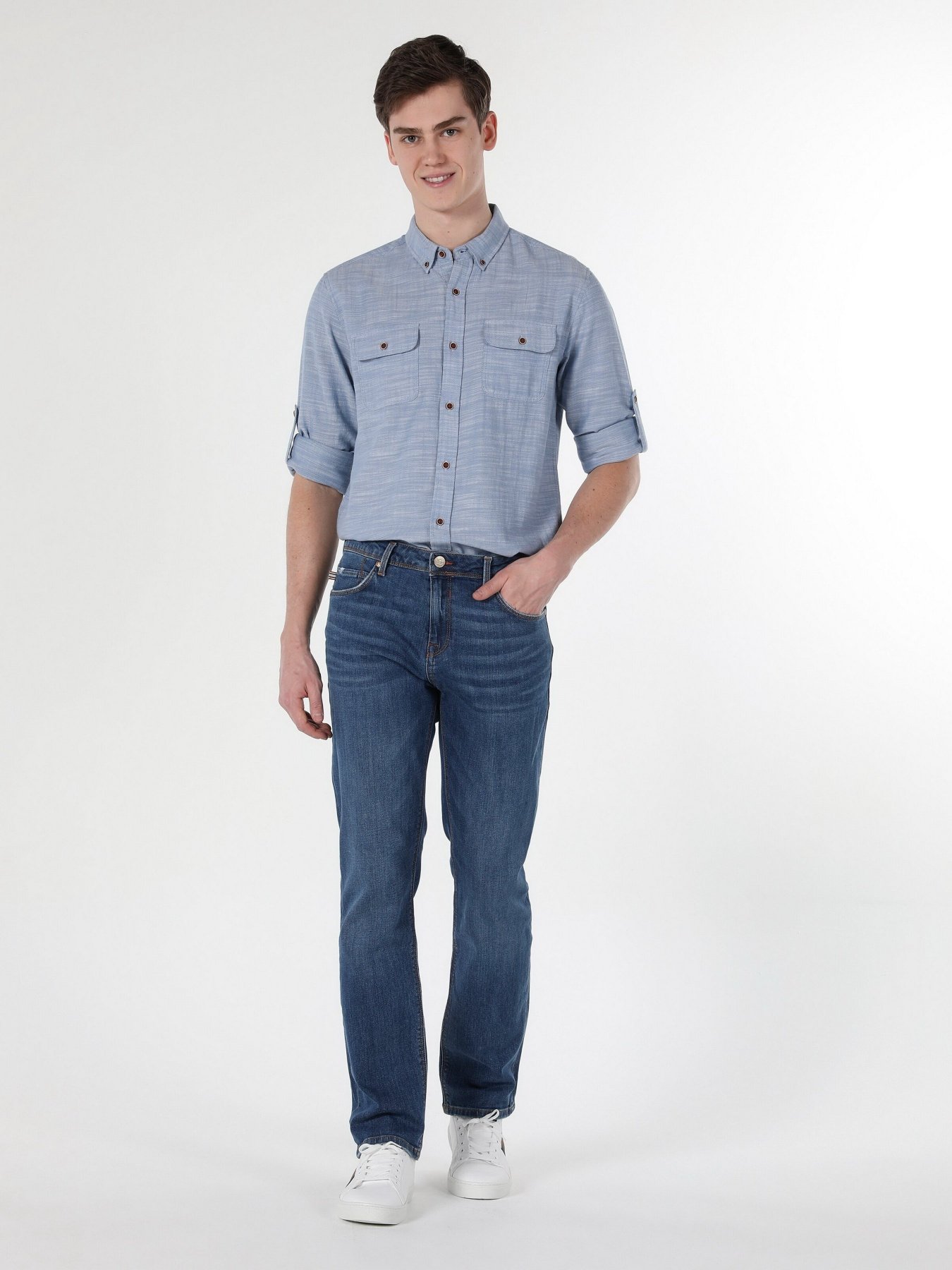 Прямые джинсы Colin’s 044 Karl модель CL1057862DN41826 Фото