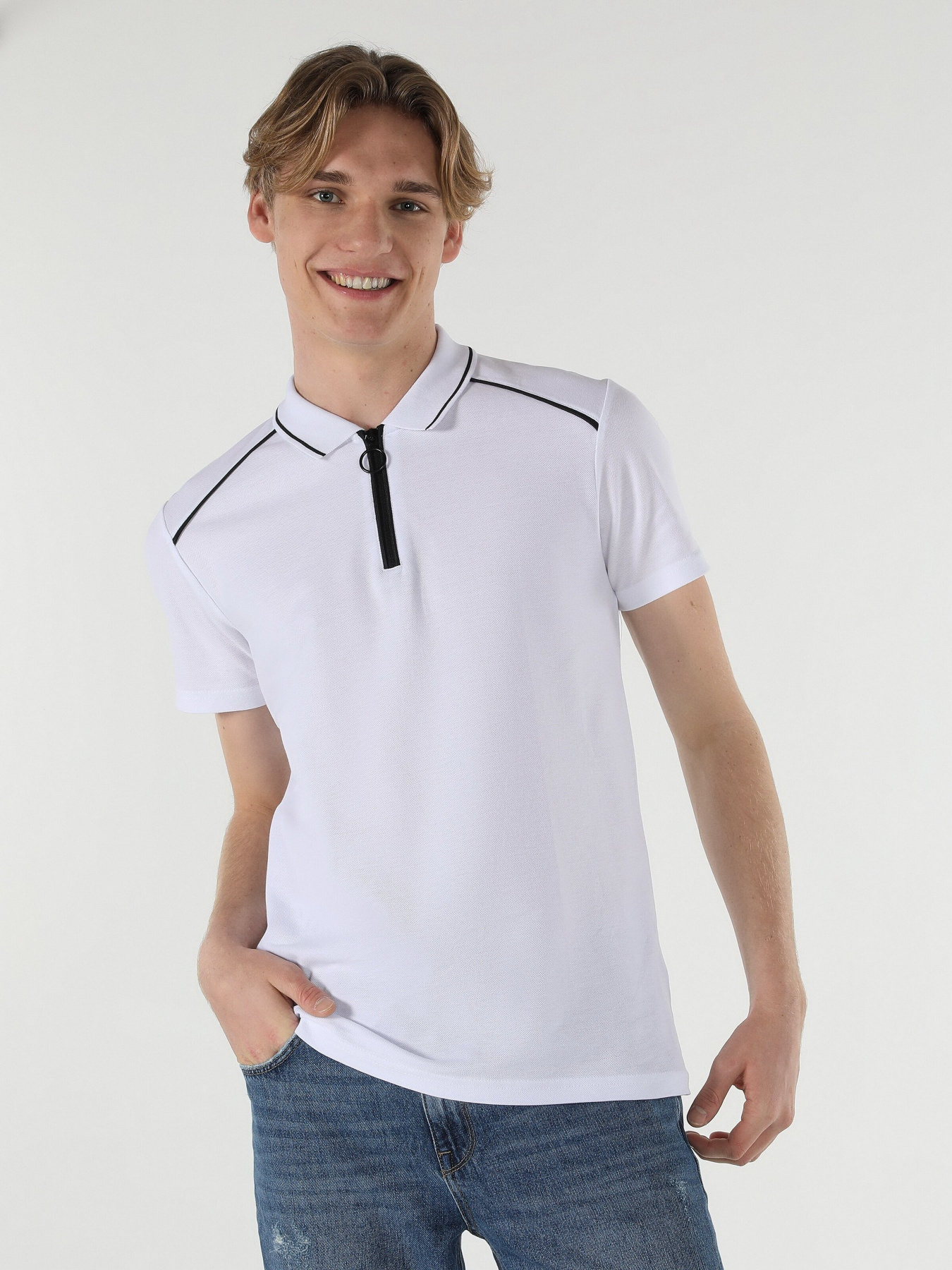 Поло Colin’s модель CL1058010WHT Фото