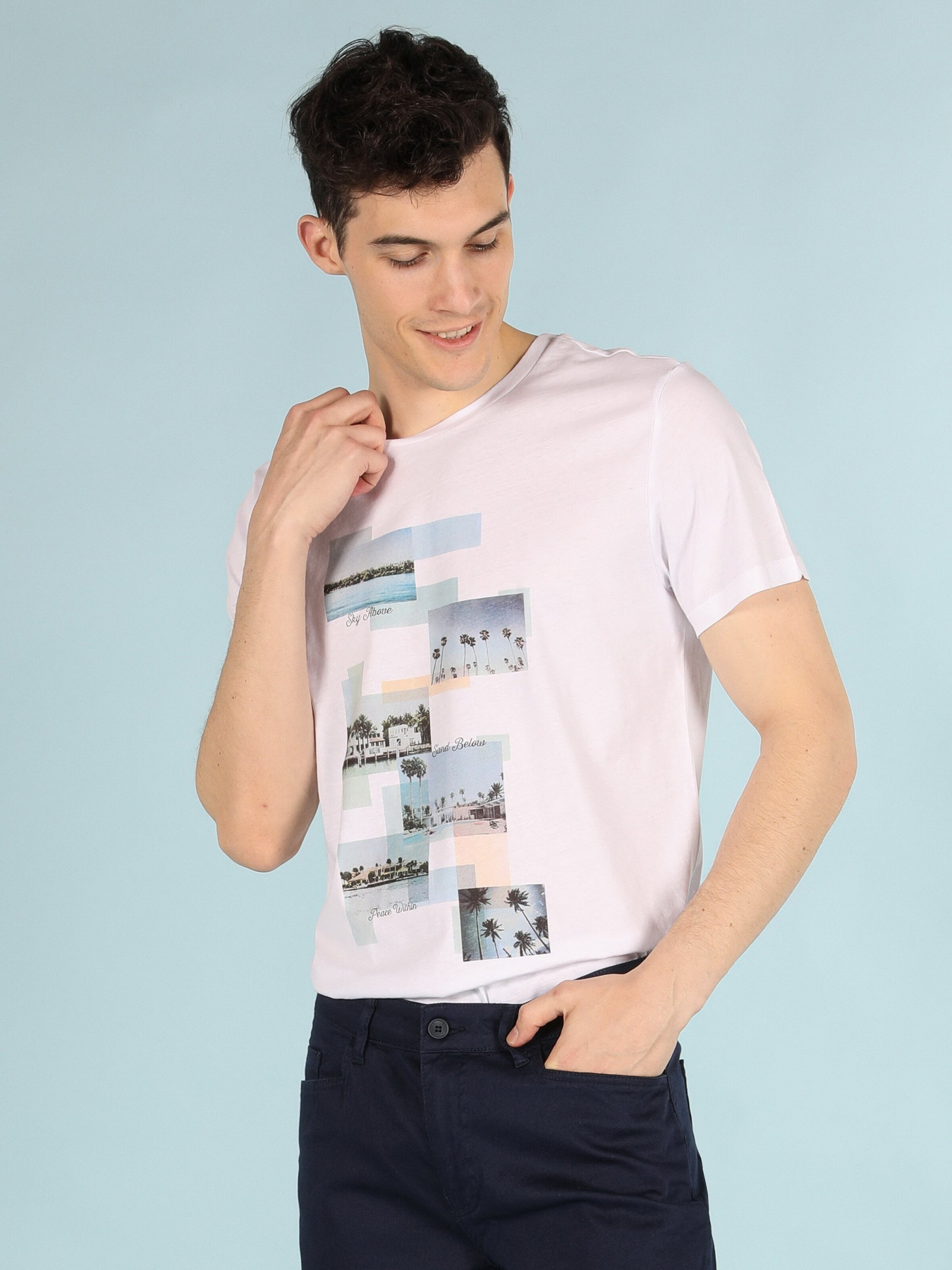 Футболка Colin’s модель CL1058025WHT Фото