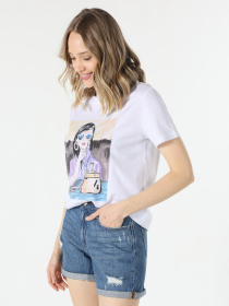 Футболка Colin’s модель CL1058080WHT Фото