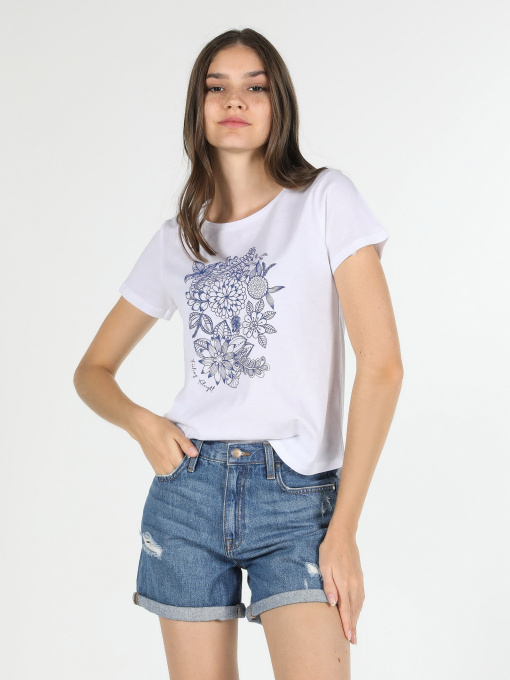 Футболка Colin’s модель CL1058156WHT Фото