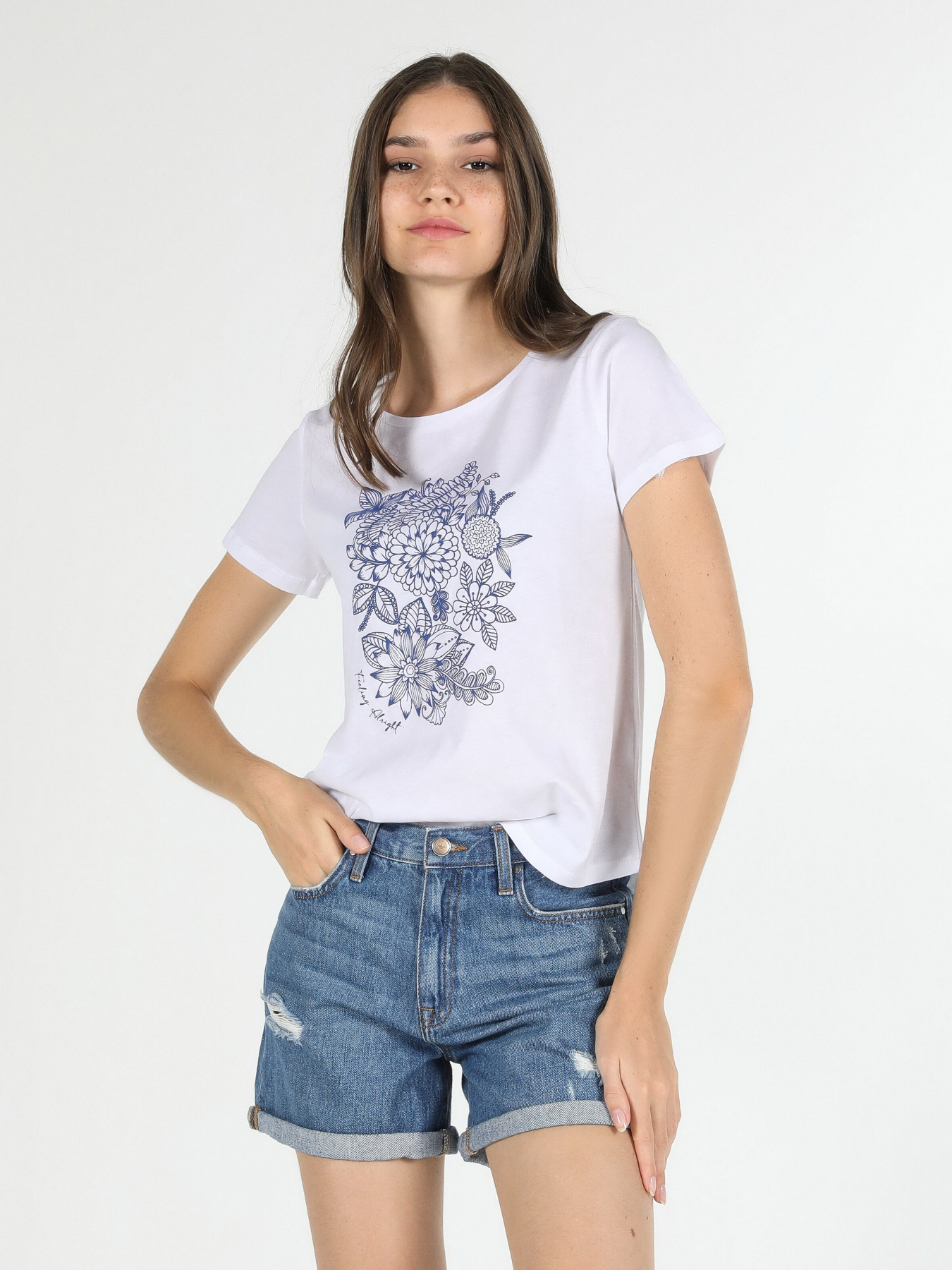 Футболка Colin’s модель CL1058156WHT Фото