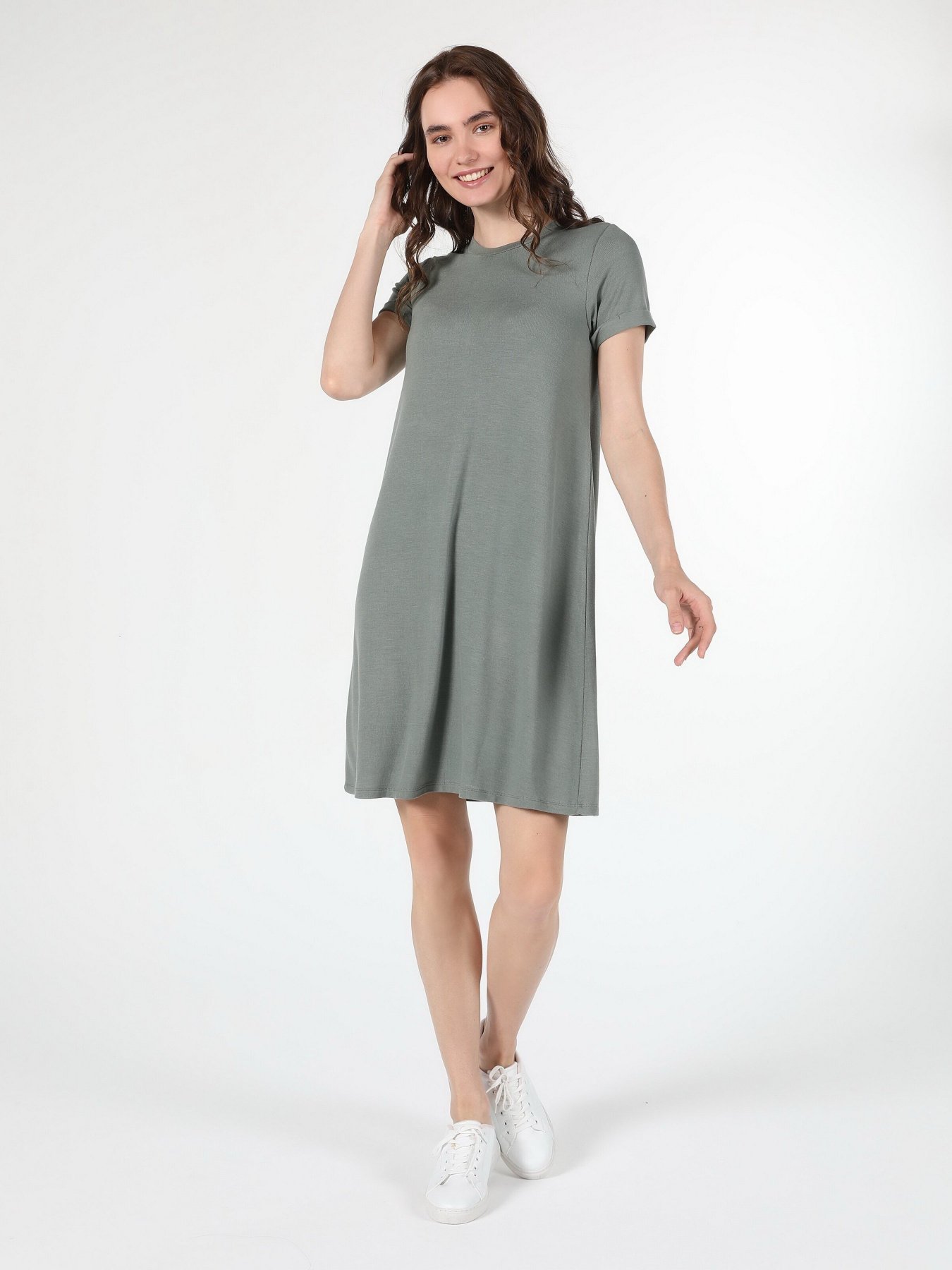 Платье мини Colin’s модель CL1058187OLV Фото