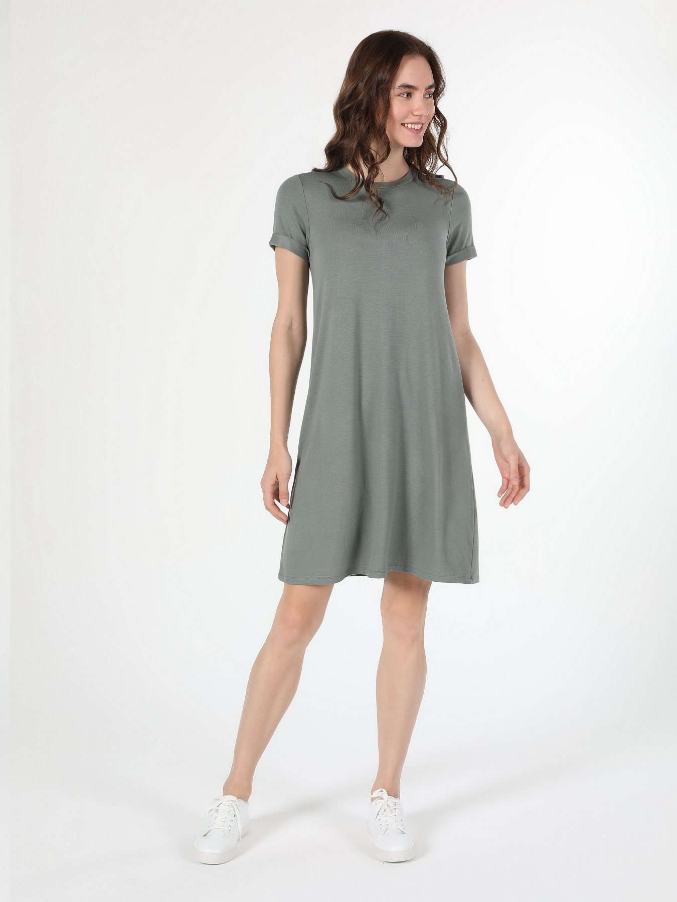 Платье мини Colin’s модель CL1058187OLV Фото