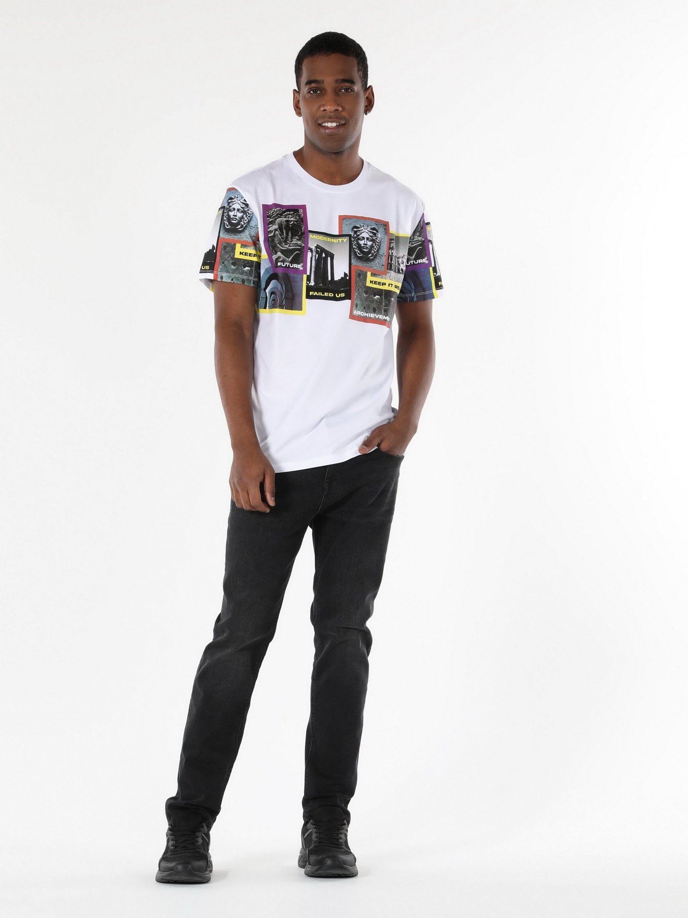 Футболка Colin’s модель CL1058188WHT Фото